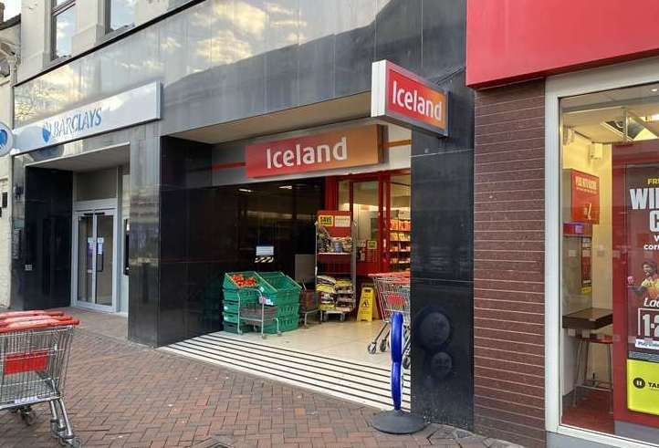 Mr Carr think the Iceland in Ashford looks like a nightclub