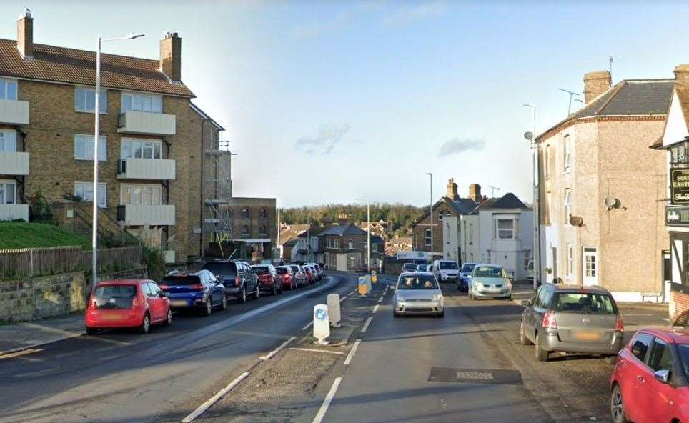 Officers from Thanet’s Community Policing Team were on patrol in the Margate Road area of Ramsgate when they saw a group of people acting suspiciously in a parked car. Picture: Google