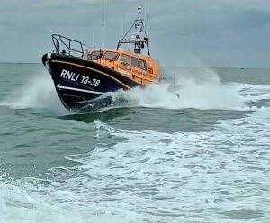 The RNLI Sheerness lifeboat crew