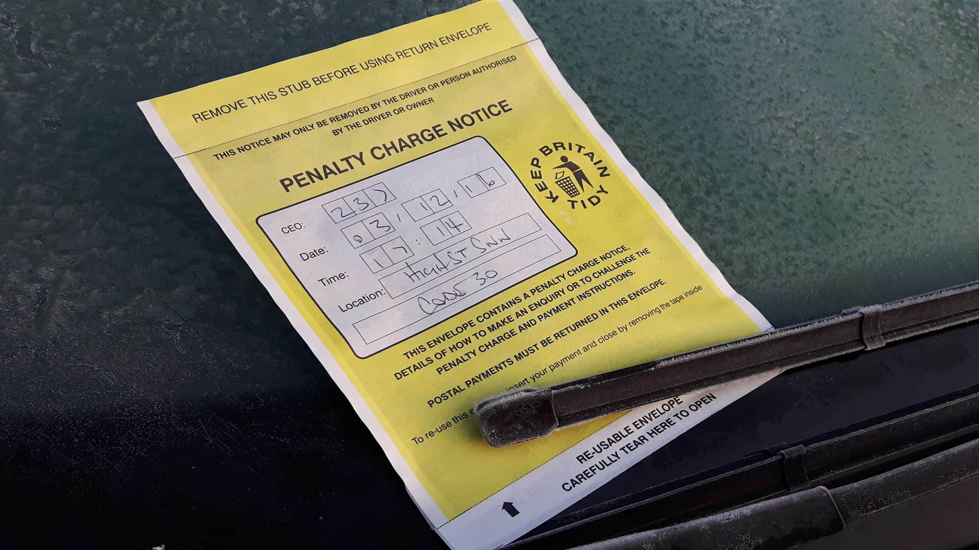 Figures today reveal the best councils to submit a parking fine appeal to
