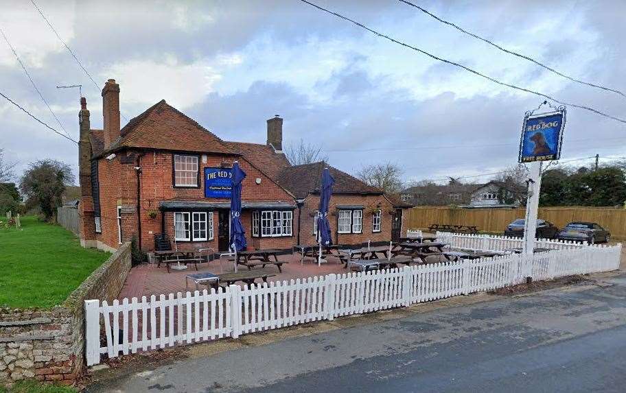 The incident happened at the Red Dog pub in High Halstow
