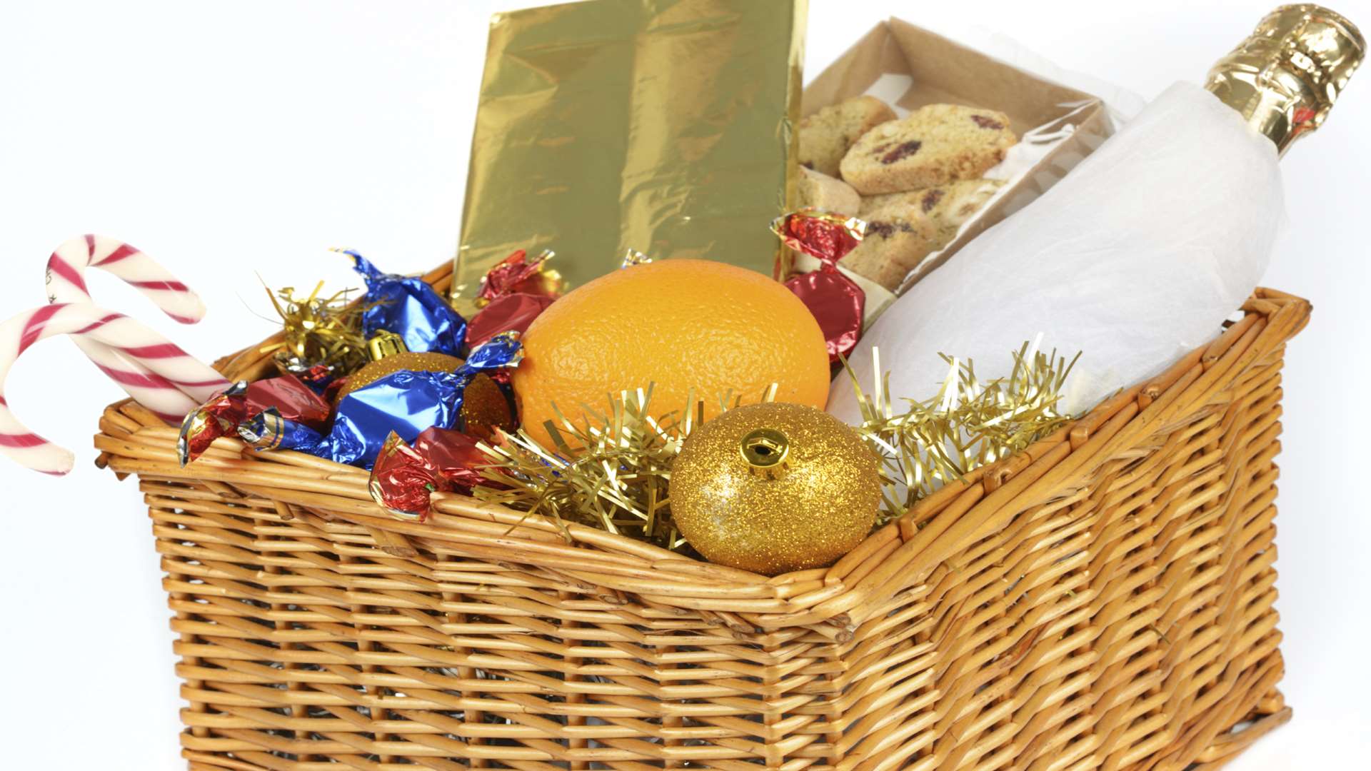 Shoppers could win a Christmas hamper. File picture.