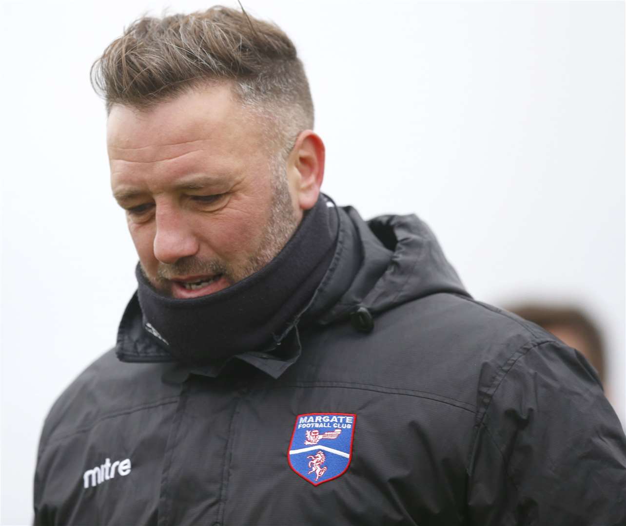 Margate manager Jay Saunders Picture: Andy Jones