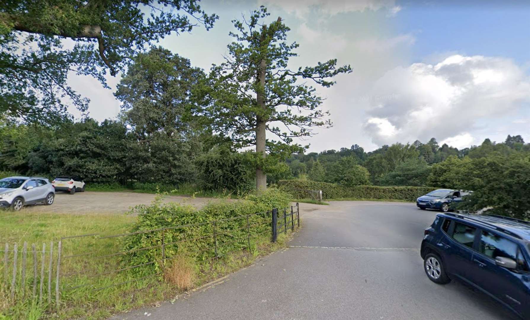 Hall's Hole Road car park could also see fees introduced. Picture: Google