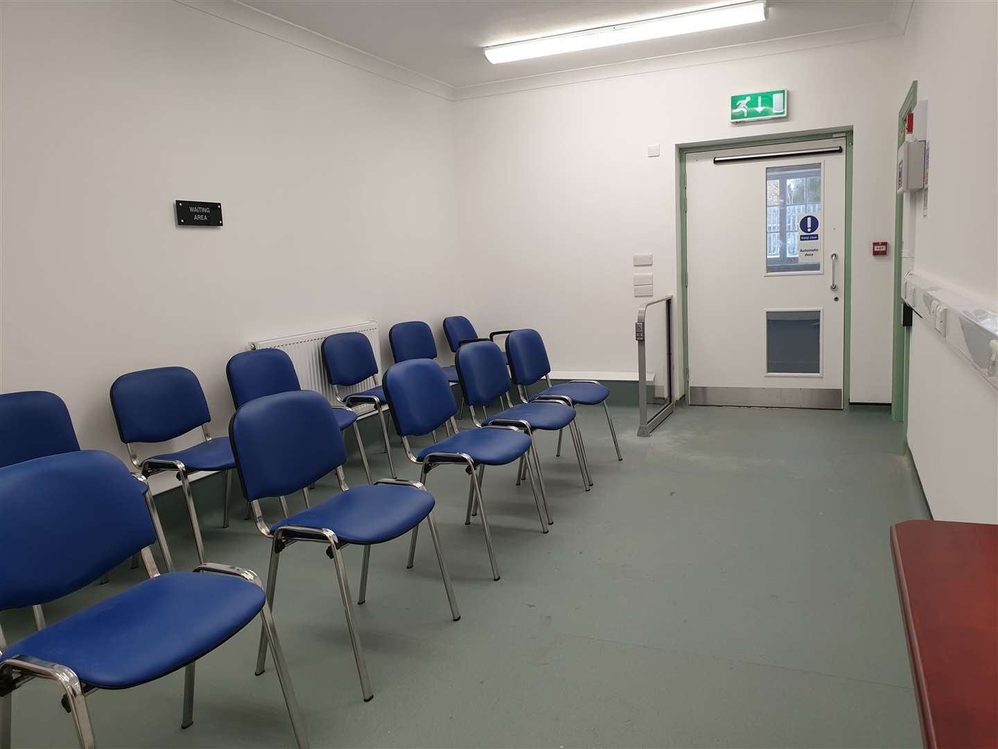 Inside the new Green Porch Medical Centre in Green Porch Close, Milton Regis, Sittingbourne