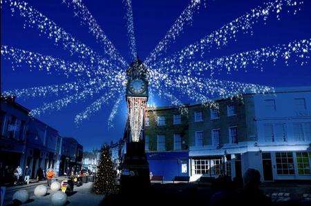 How the Christmas lights could look in Sheerness