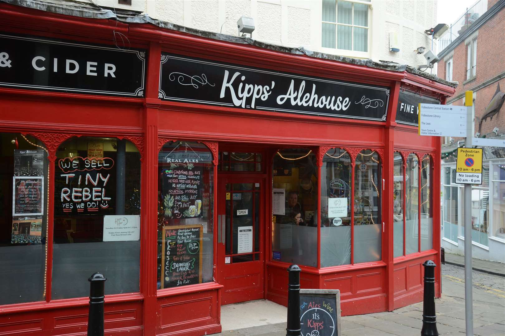Kipps' Alehouse on the Old High Street, Folkestone. Picture: Gary Browne