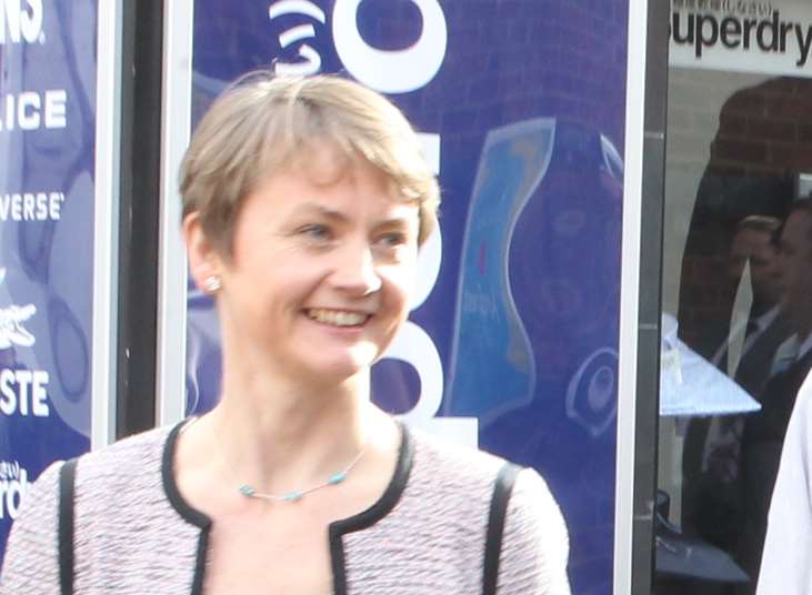 Yvette Cooper, in the runnig for the Labour leadership visited Chatham in November