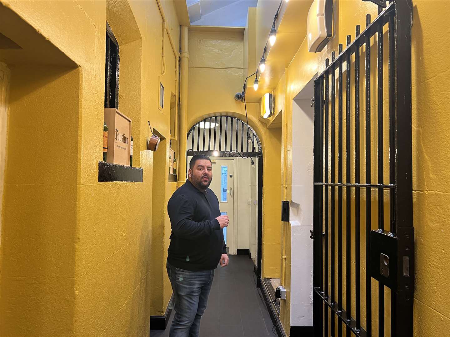 The prison cells inside Rico Sabor in Gravesend. Picture: Megan Carr
