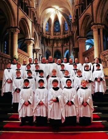 The cathedral choir is touring America to promote the £50million restoration appeal