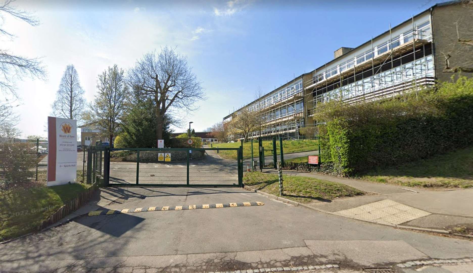 Weald of Kent Grammar School in Tonbridge. Picture: Google