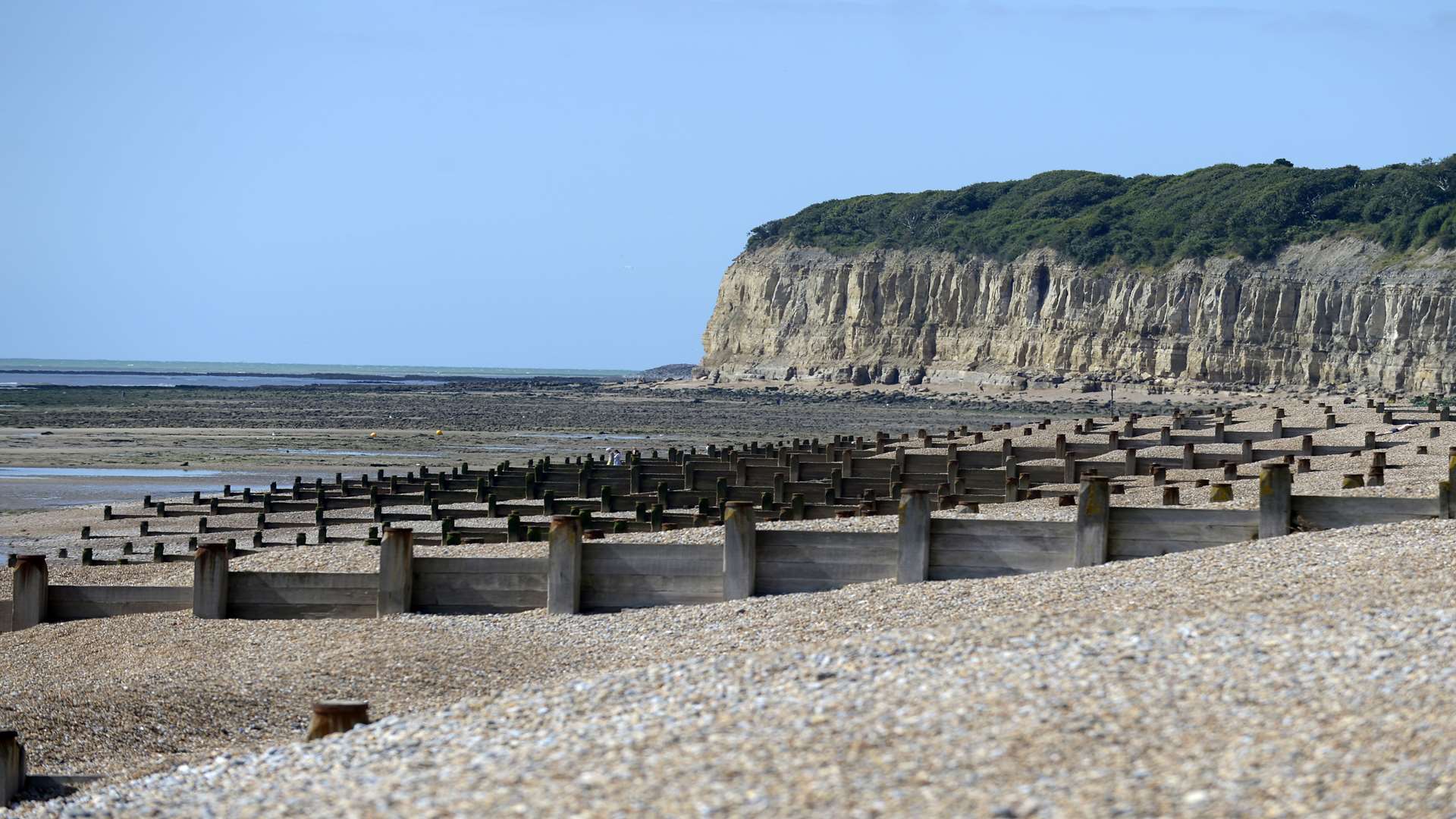 The beach at Winchelsea near to where 44 year-old pilot Simon Wells crashed. Picture: Barry Goodwin