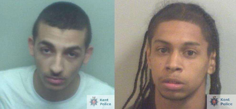 Anton Asutaitis and Sanchez Banton. Picture: Kent Police
