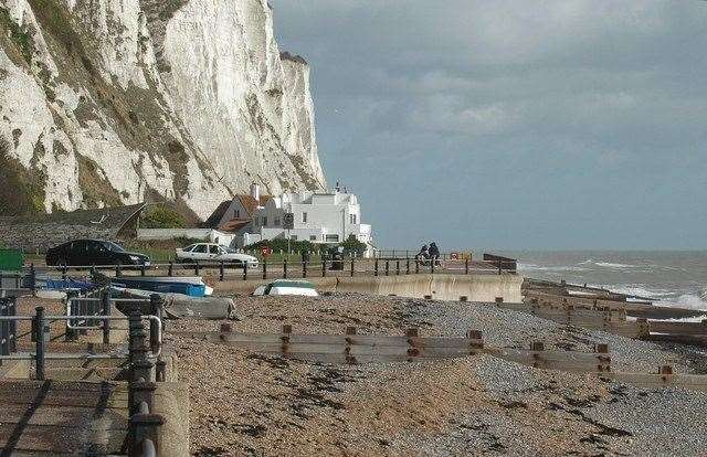 The discovery was made at St Margaret's Bay near Dover Picture: Stock image: Nigel Thornton