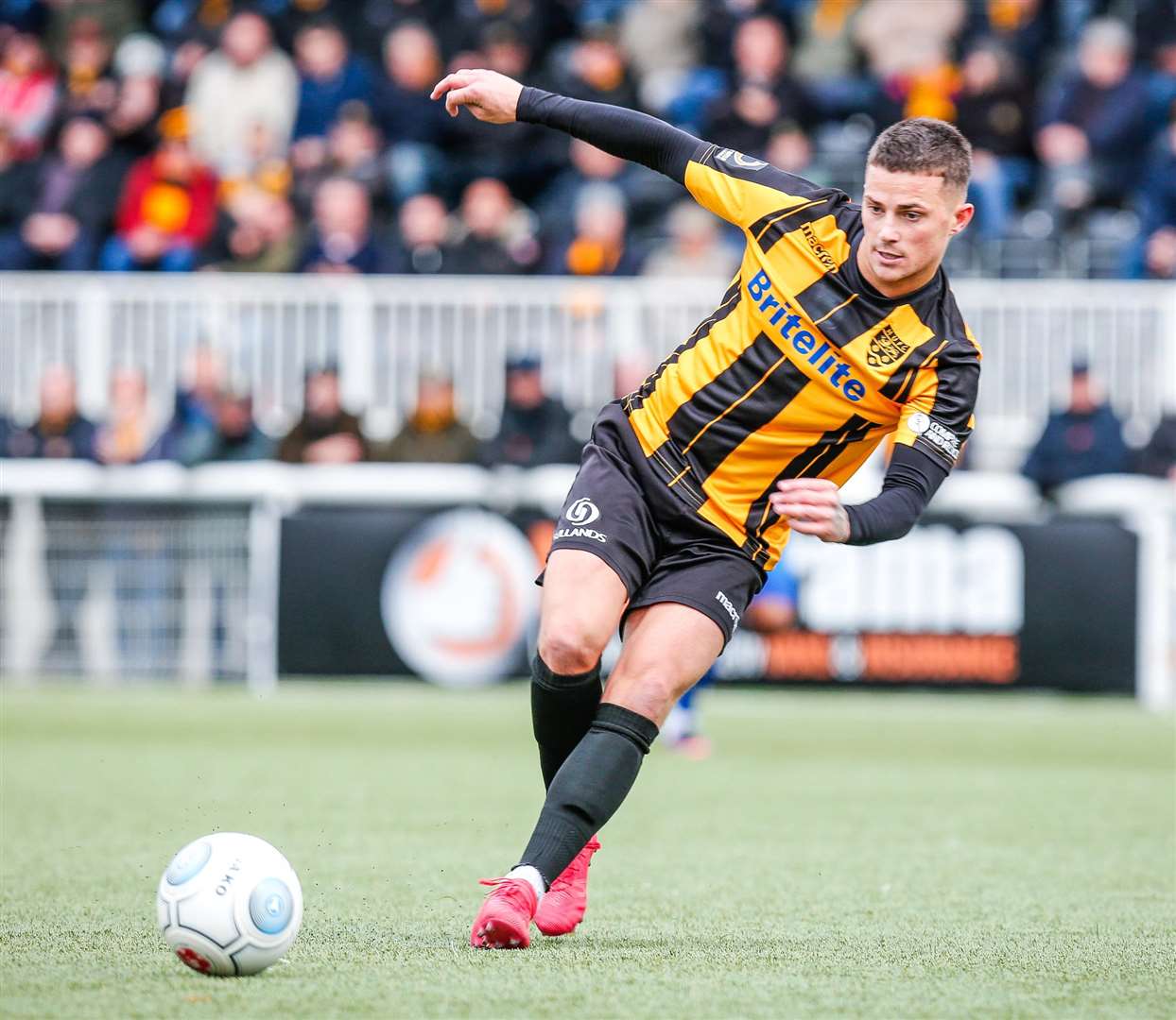 Maidstone midfielder Jack Paxman Picture: Andy Jones