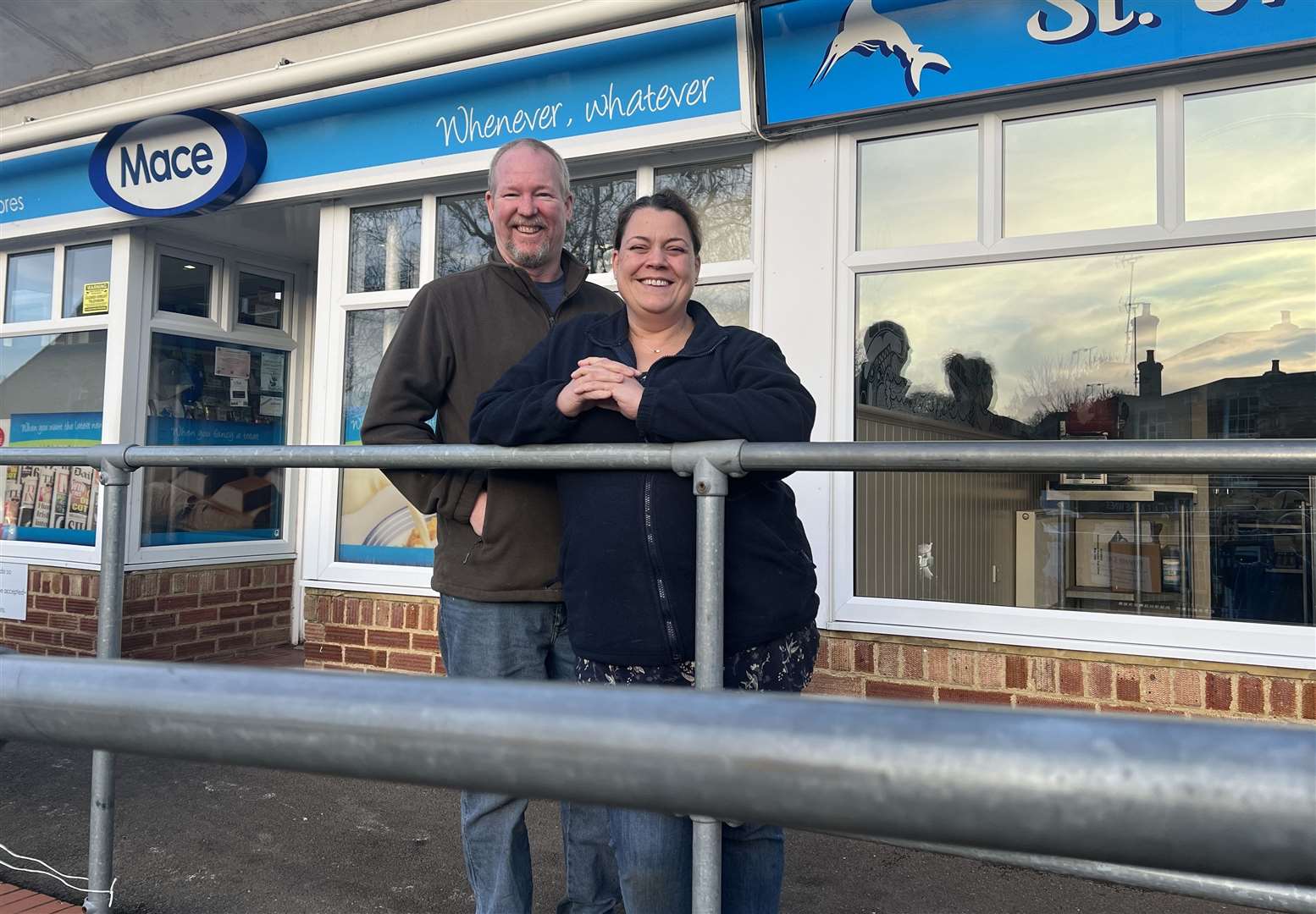 Liz and Jamie Entwistle have decided to sell their fish and chip shop and Post Office after 25 years in the trade