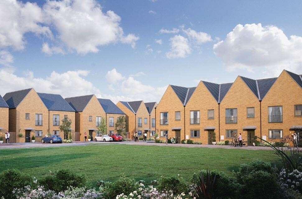 The first 100 homes at Ebbsfleet Cross have been snapped up