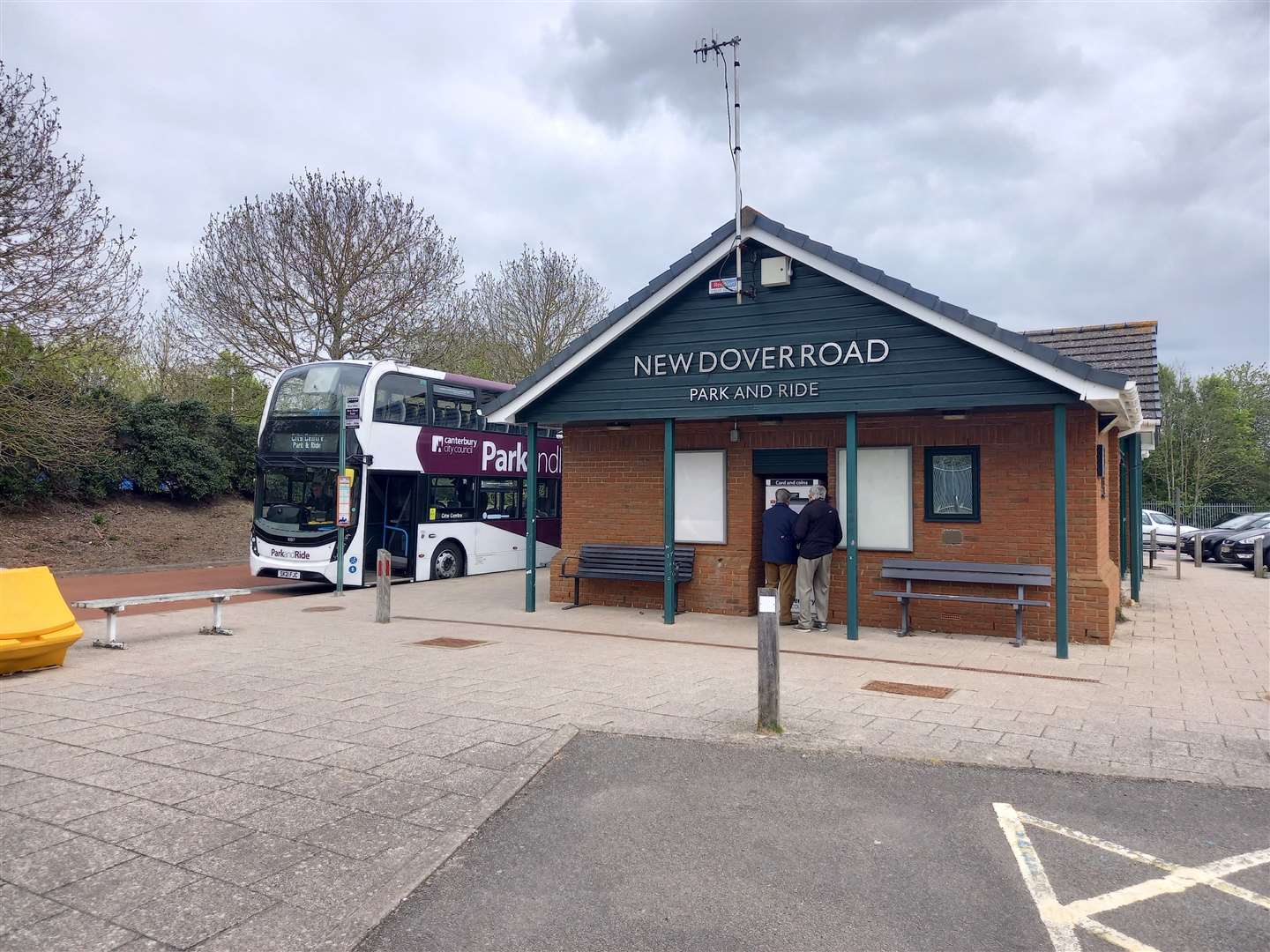 New Dover Road park and ride in Canterbury