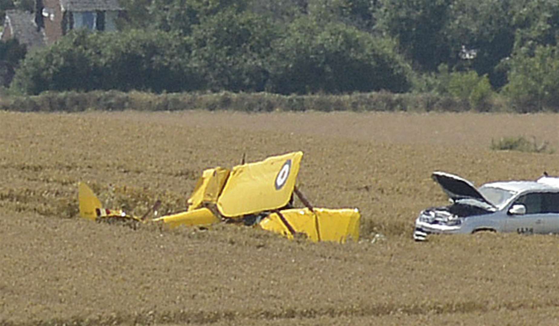 Postling Plane crash. Picture: Paul Amos