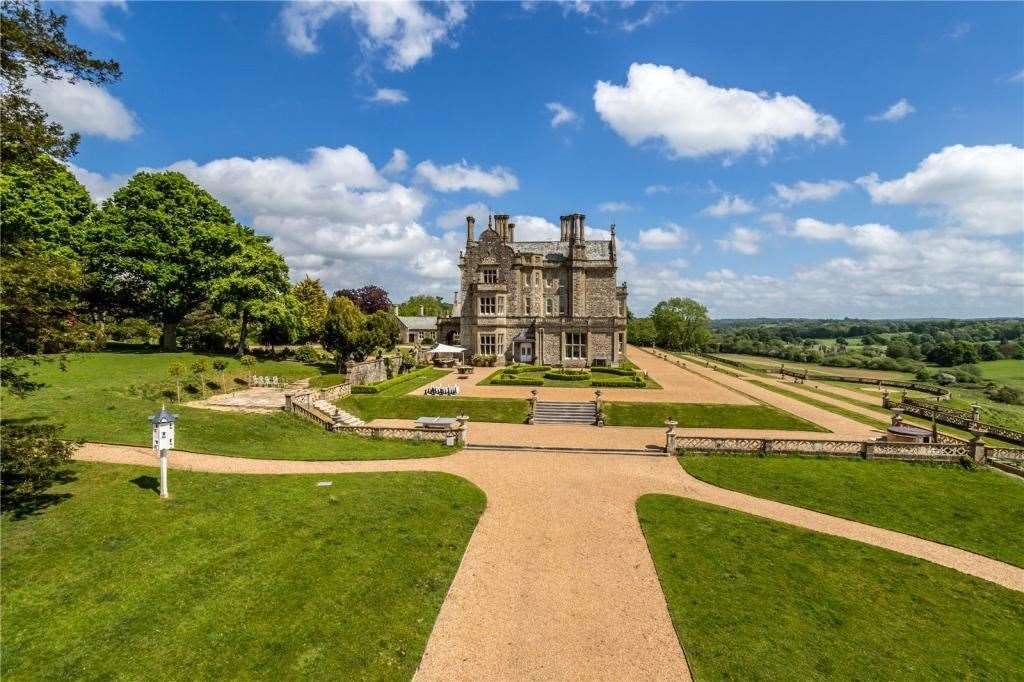 A rather grand affair at Bayham Hall. Picture: Hamptons