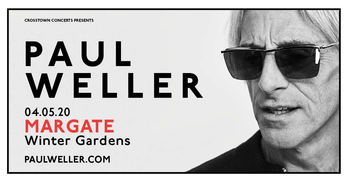 Paul Weller is bringing his tour to Margate. (20298598)