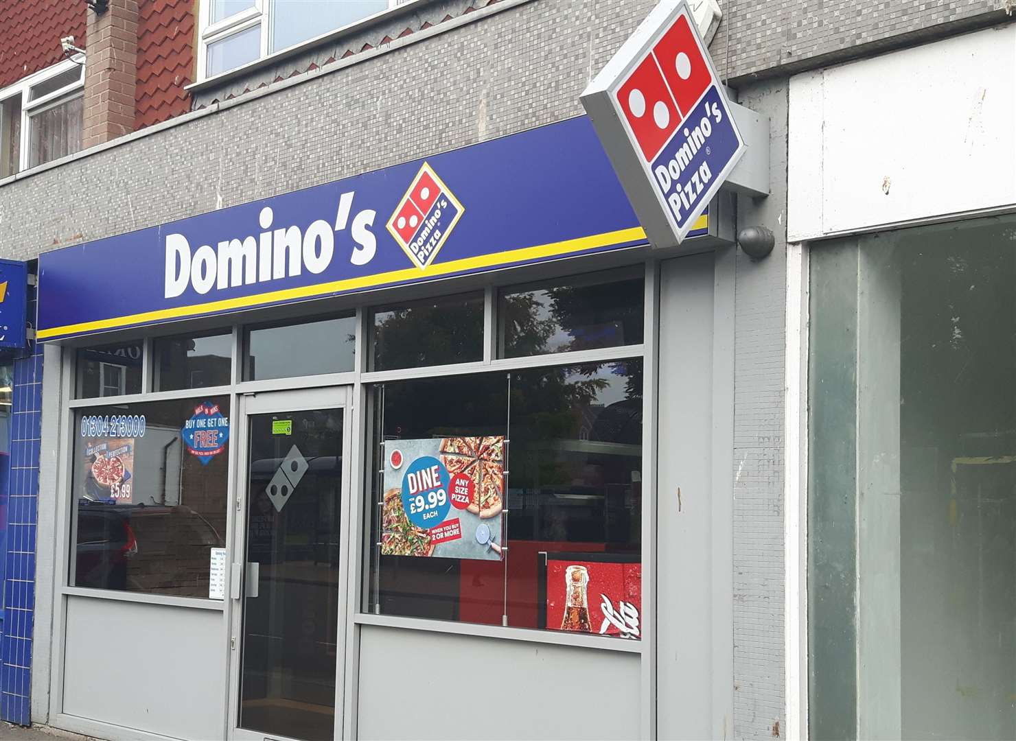 Domino's Pizza, Pencester Road. Library image: Sam Lennon KMG