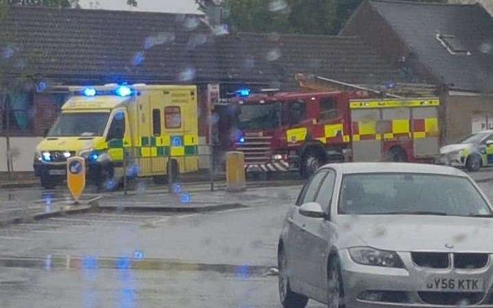 Emergency services were called to Northfleet Hill. Picture: Steve Mairs (11745356)