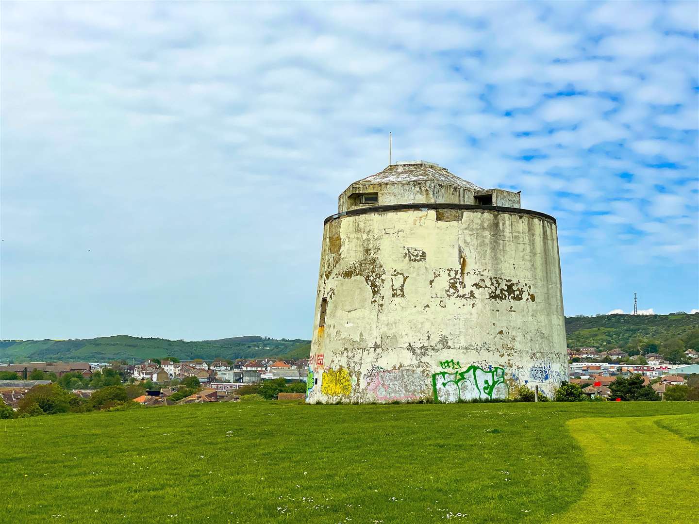 The Coast Blockade team were often stationed at Martello Towers - like this one in Folkestone, Picture: Daniel Falvey