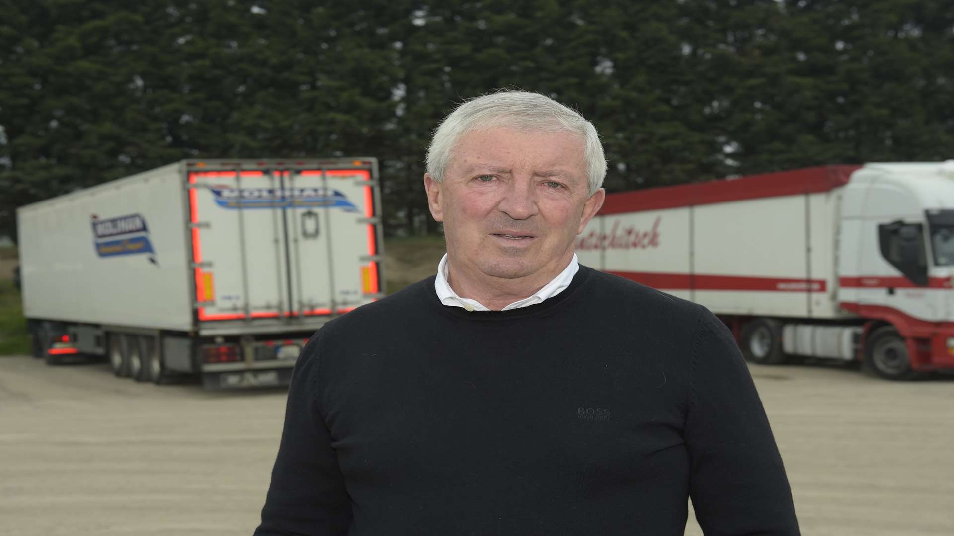 Pat Breen has defended plans for a lorry park. Picture: Tony Flashman