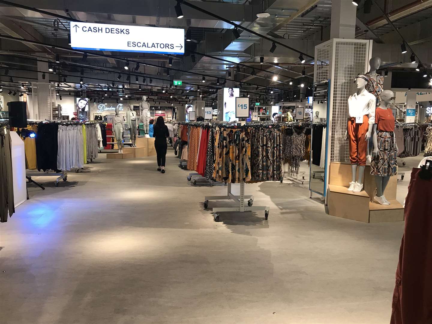 The new store covers 60,000sq ft of retail space