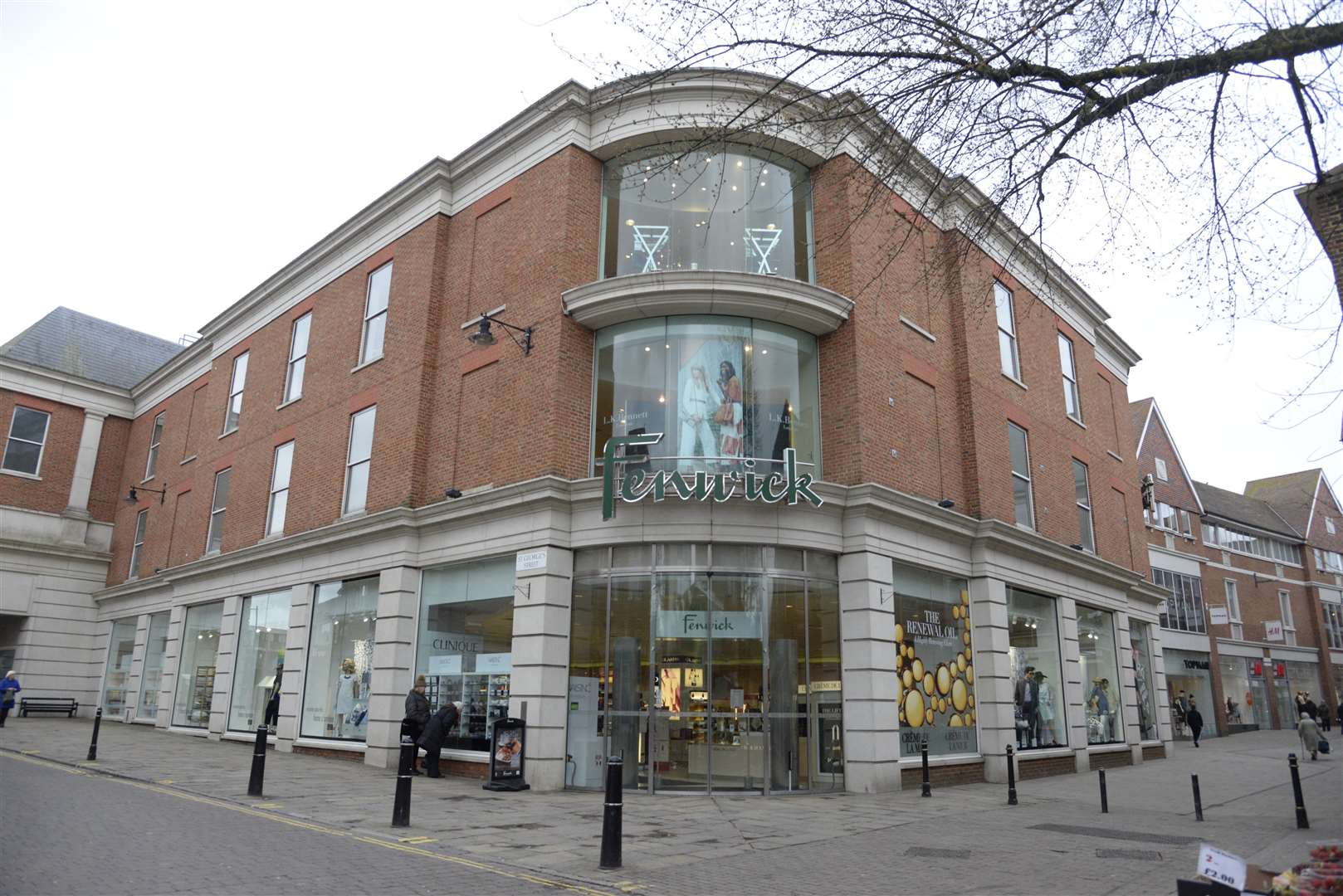 Fenwick is one of the centre's anchor stores
