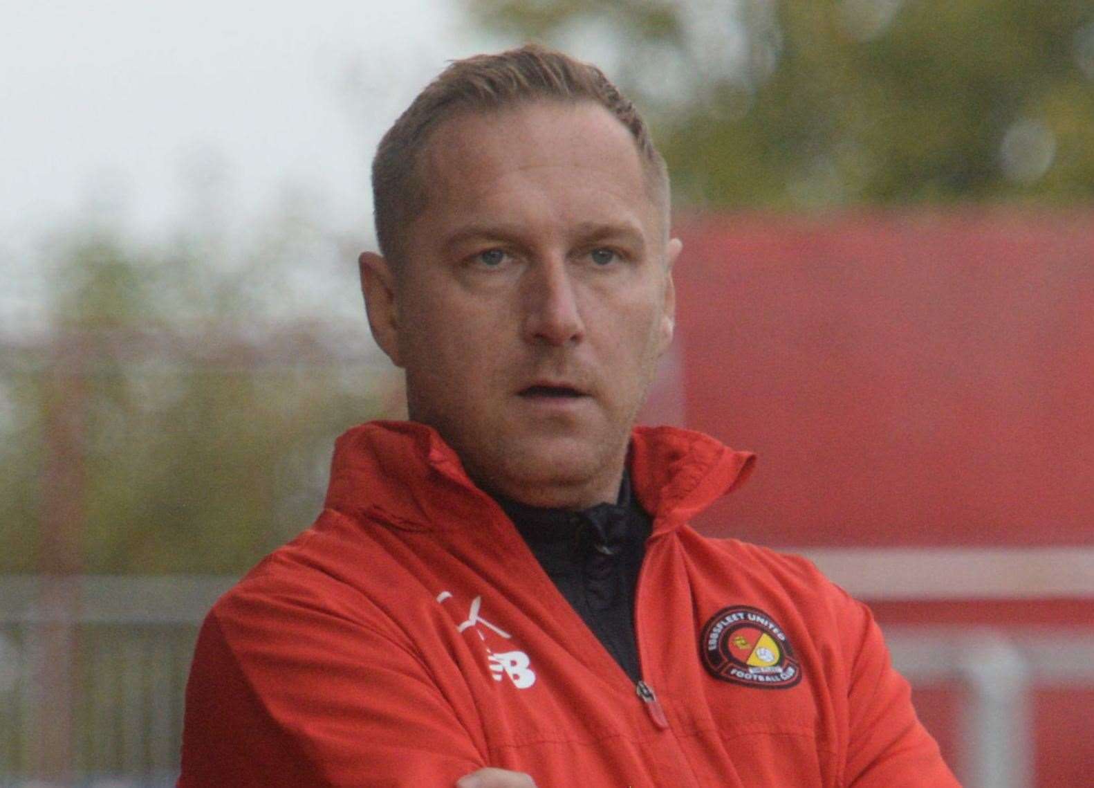 Ebbsfleet manager Dennis Kutrieb. Picture: Chris Davey