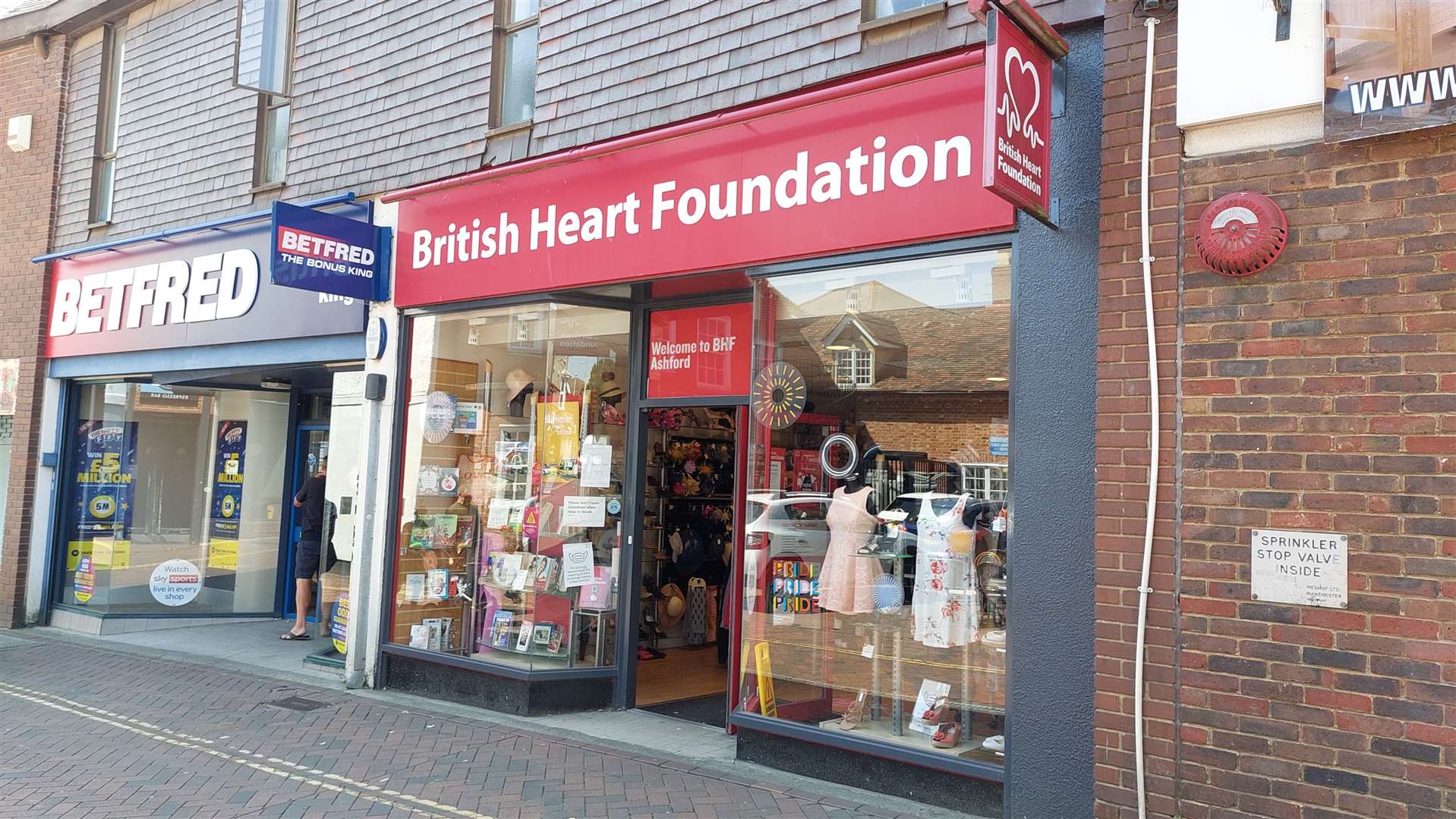 After 30 years in Ashford, British Heart Foundation is pulling out of the town