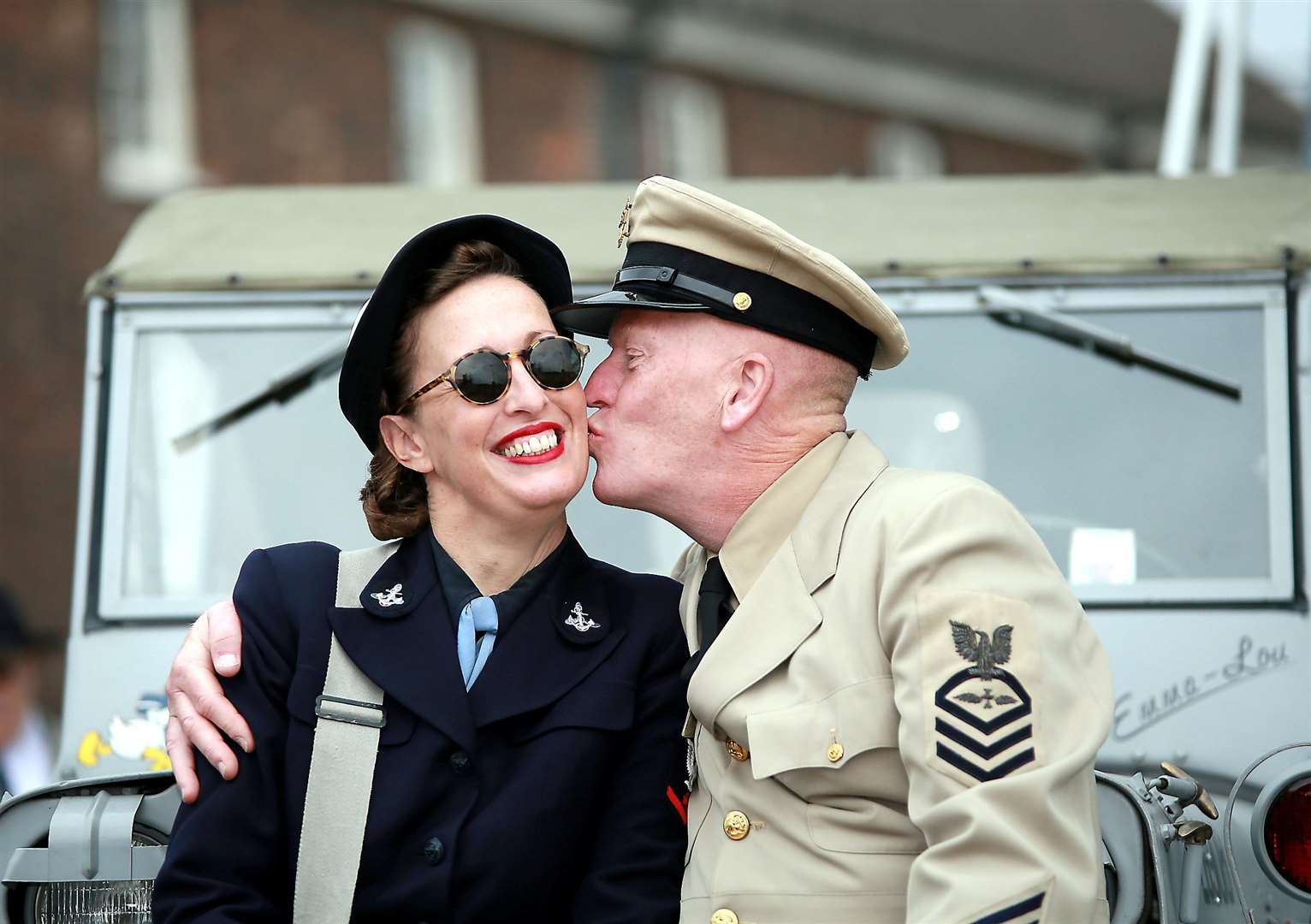Brian and Emma Irving at the last Salute to the 40s Picture: Phil Lee