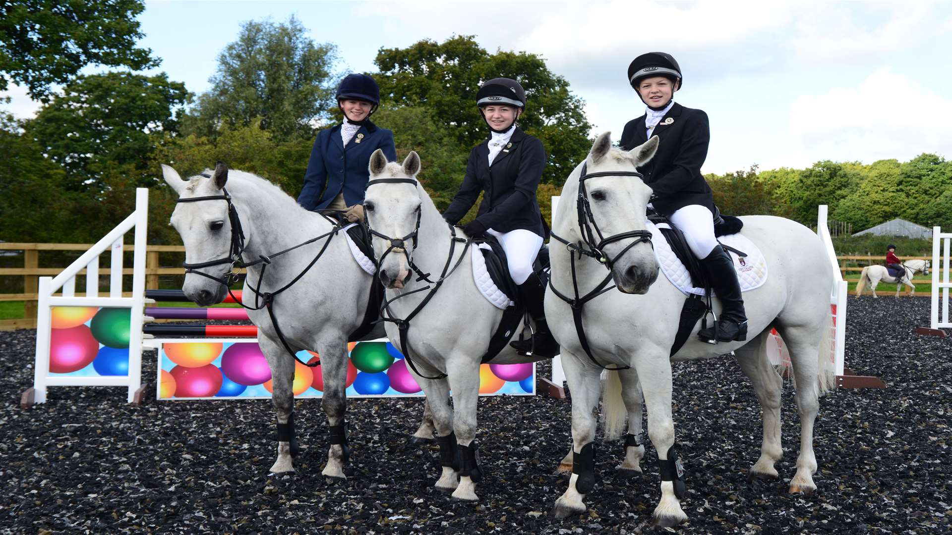 A new riding arena at the Kent College Farm opened with the support of the Friends of Kent College.