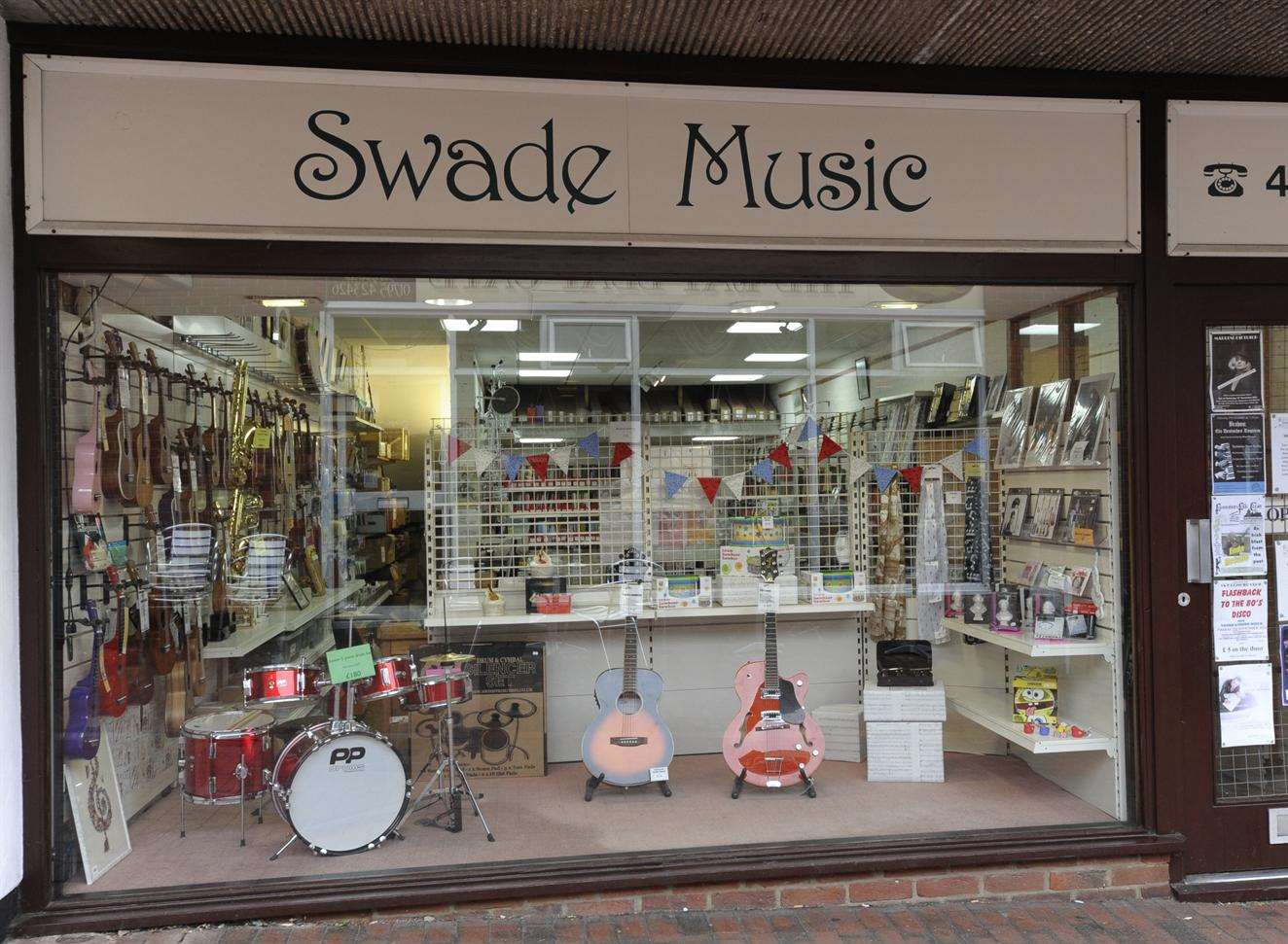 It's hoped the premises will continue to be a music shop