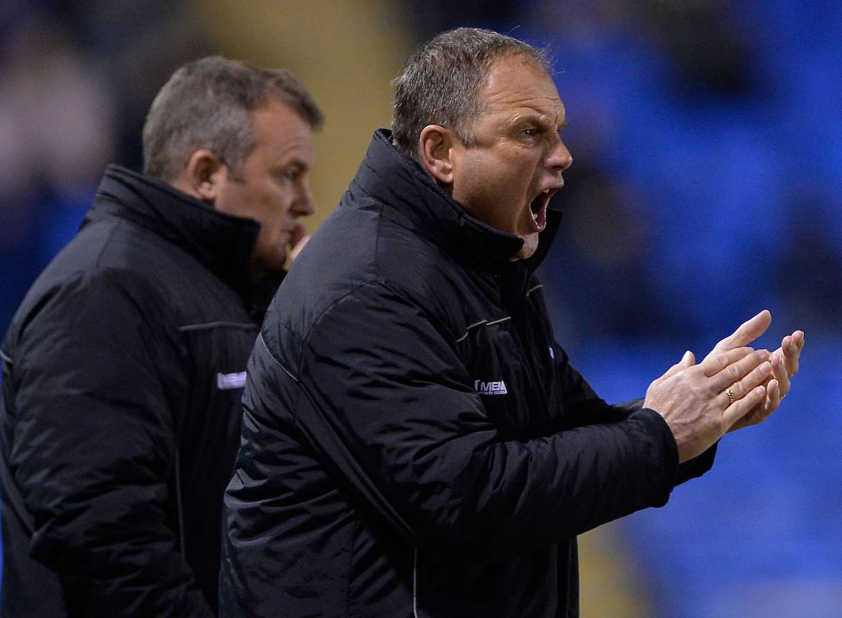 Gills boss Steve Lovell won't approach the Bury game lightly Picture: Ady Kerry