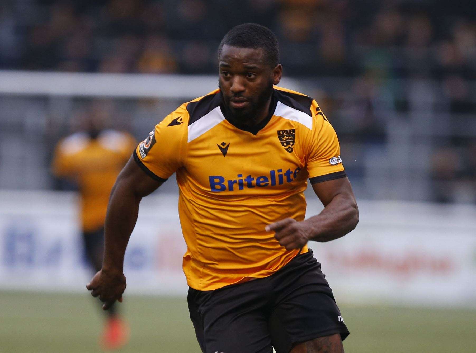 Ibby Akanbi's return to fitness is good news for Maidstone Picture: Andy Jones