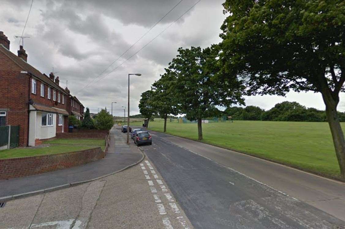 The crash happened in Dane Valley Road, Margate. Stock picture: Google Street View