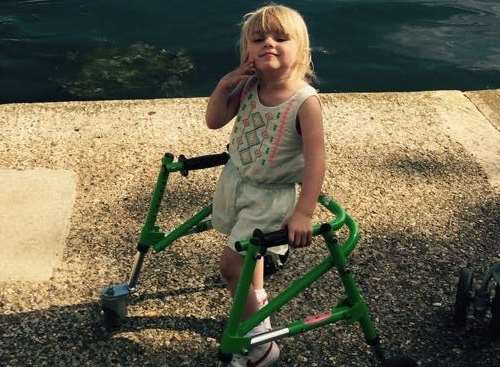 Ellice's Wish to Walk is an appeal to raise £65,00 for life changing surgery