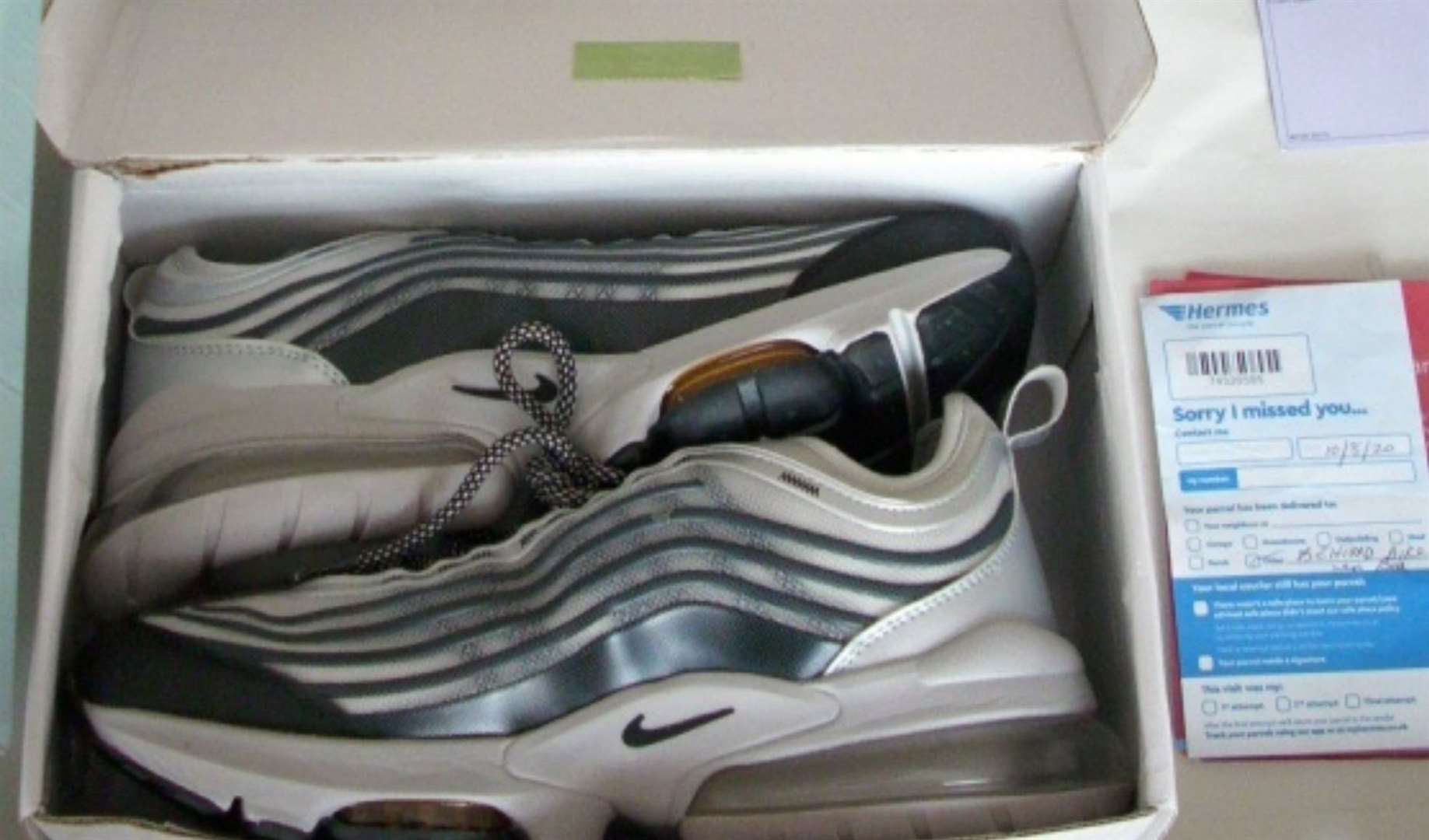Counterfeit Nike trainers were offered for sale. Picture: Cornwall Council