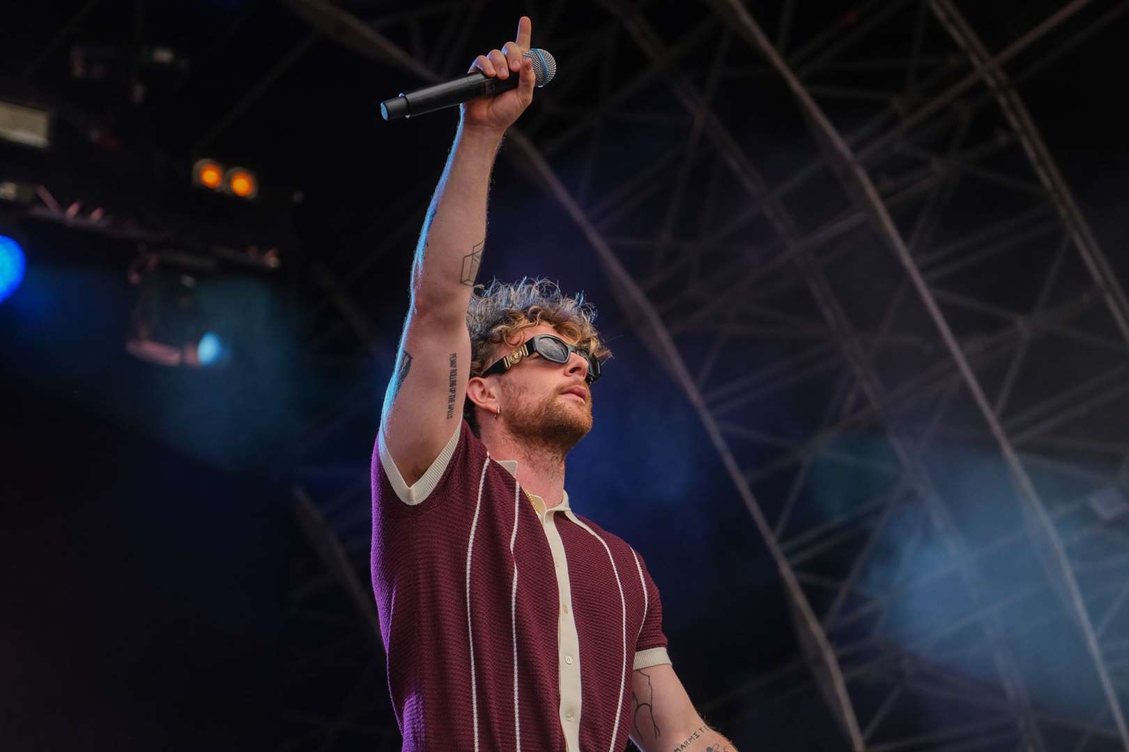 Tom Grennan topped the charts with his 2021 album Evering Road