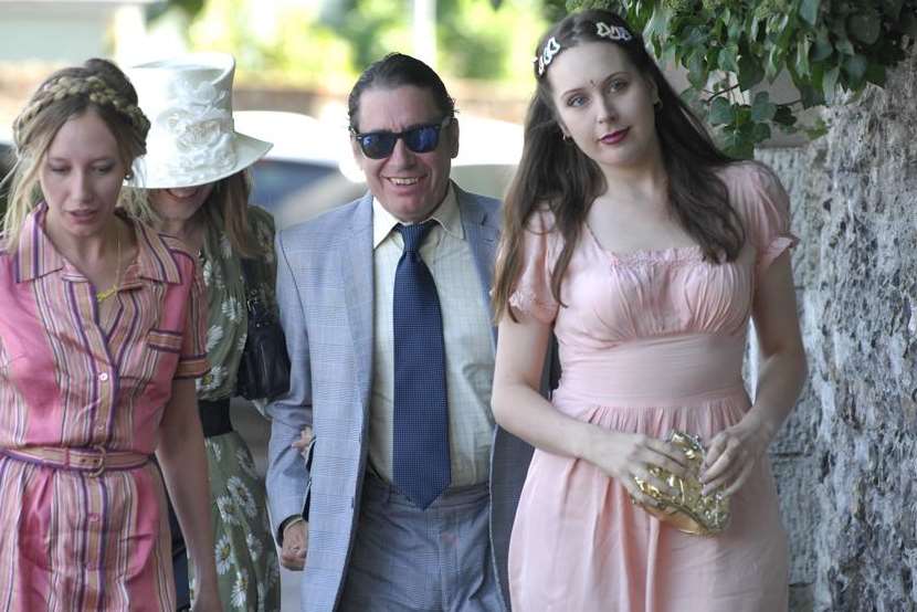 Jools Holland and family were at Peaches' wedding to Thomas Cohen in Davington