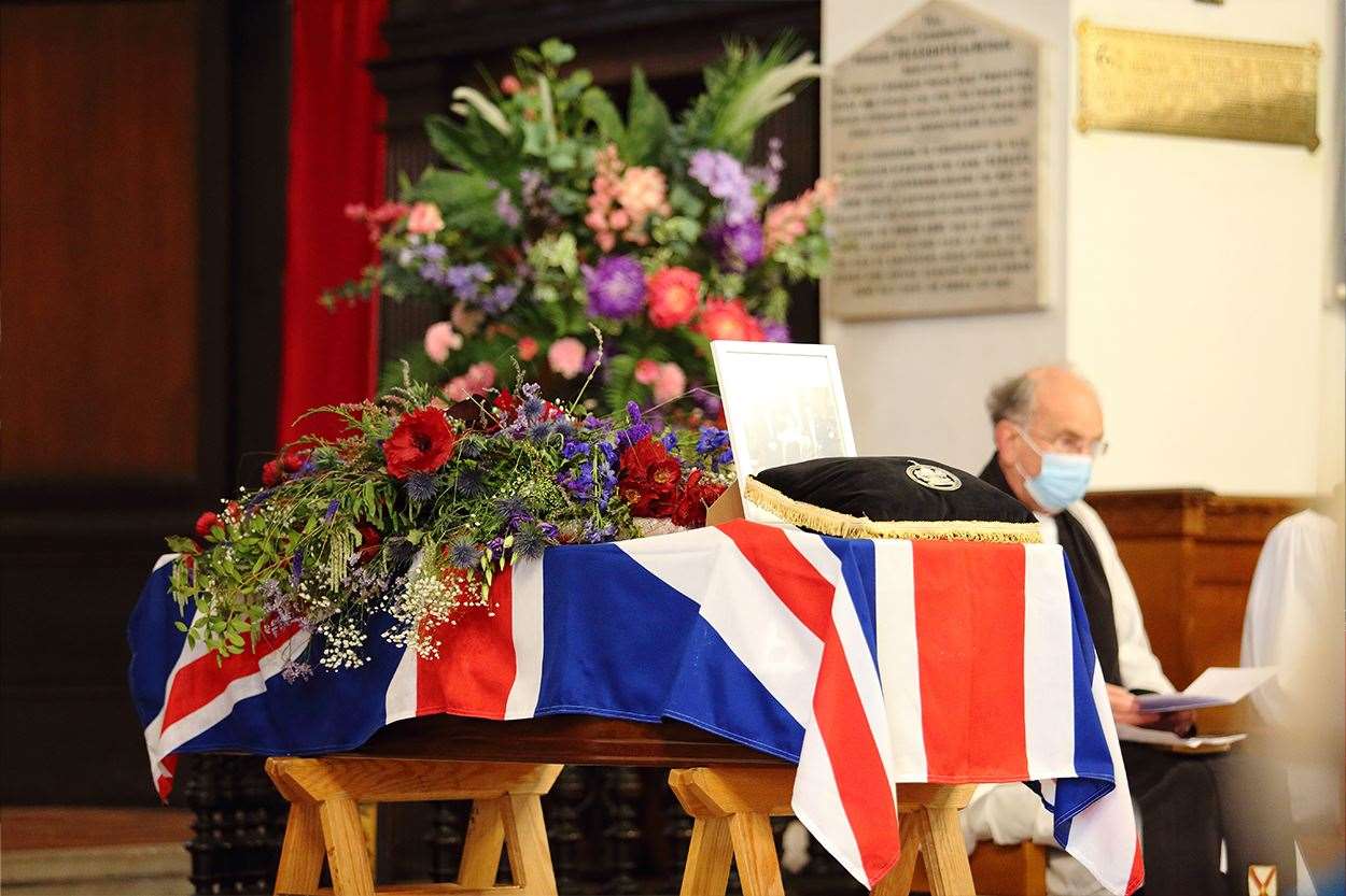 The civic funeral for Bronwen McGarrity took place this morning. Picture: Gravesham Borough Council