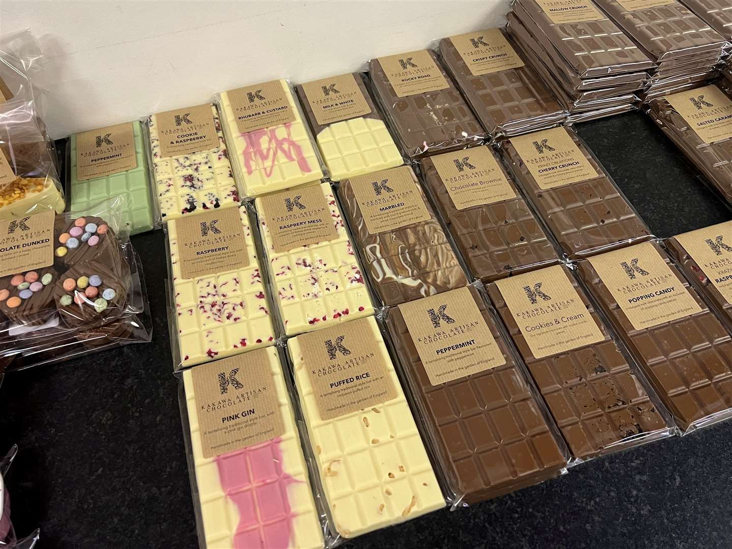 Chocolate on offer at Kakawa Artisan Chocolate & Co. Picture: Megan Carr