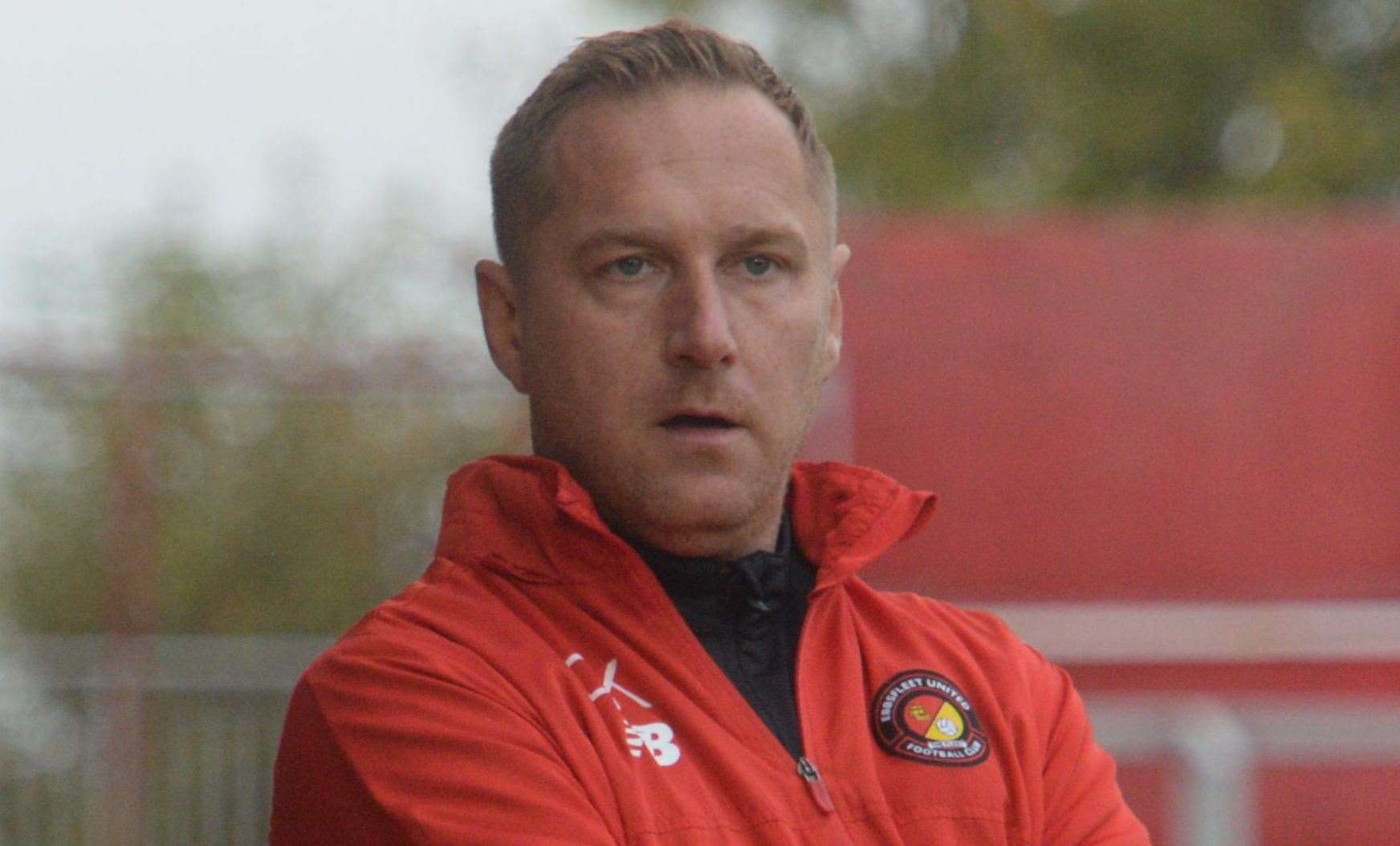 Ebbsfleet manager Dennis Kutrieb - a long-time admirer of Shaquile Coulthirst. Picture: Chris Davey