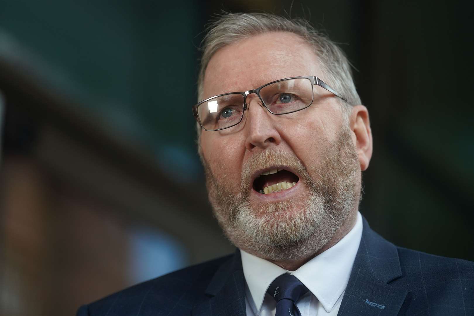 UUP leader Doug Beattie expressed frustration at the lack of information he said local politicians were receiving about the negotiations (Brian Lawless/PA)
