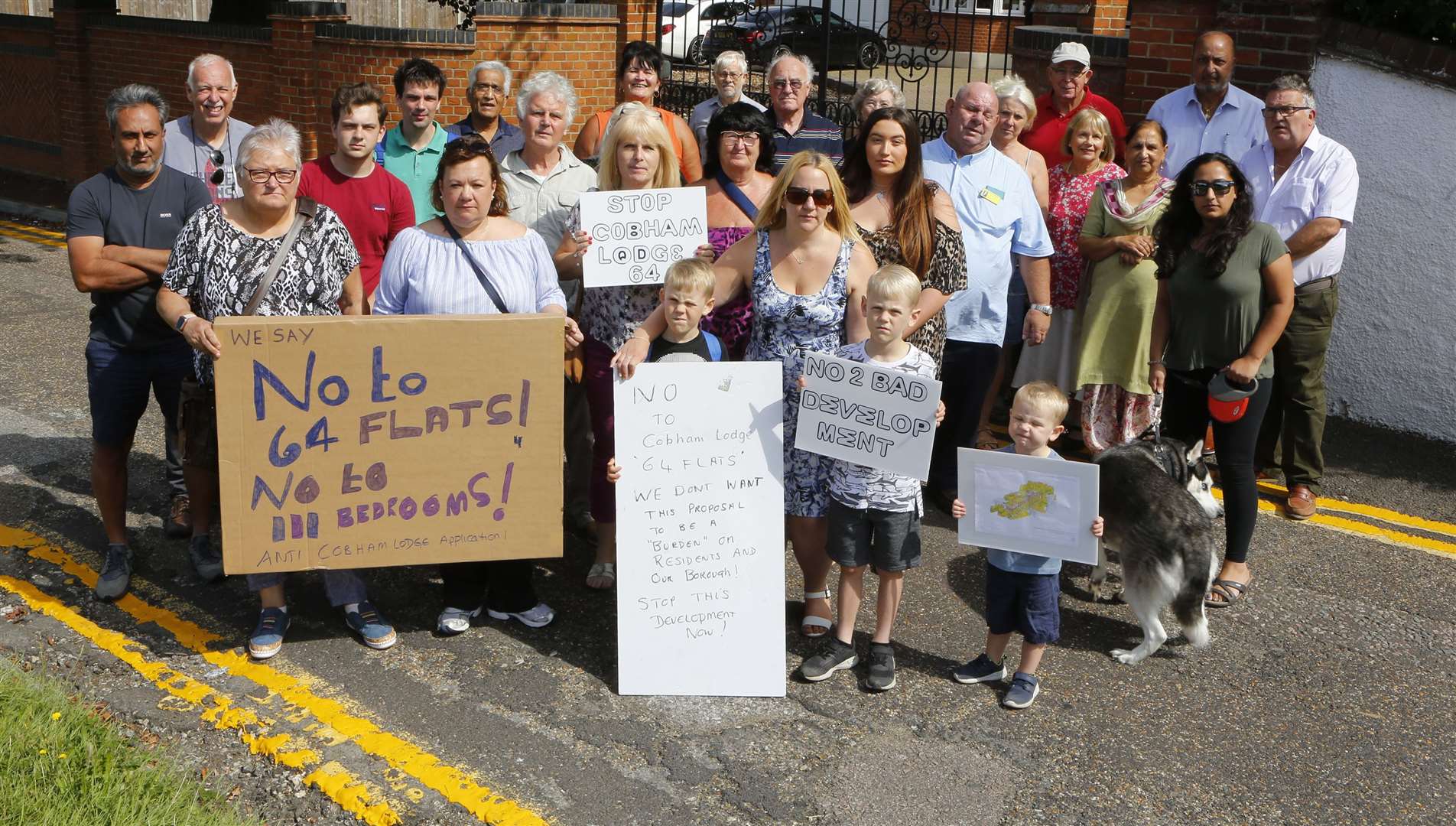 Angry residents turned out in large numbers at the meeting to contest the proposals. Picture: Andy Jones.