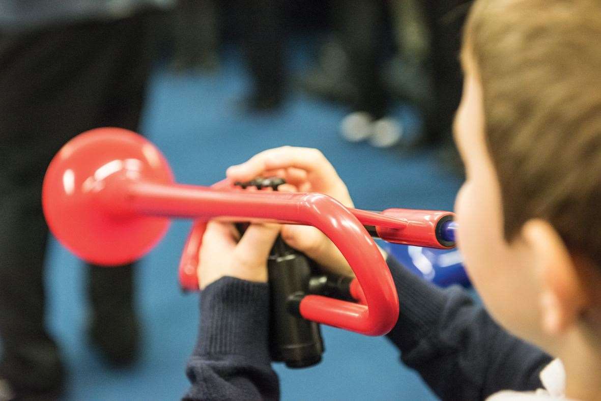 Schools were left without cover for musical instruments Picture: Kent Music School
