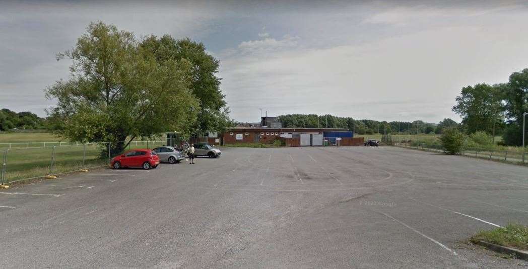 The incident happened in Ashford Rugby Club's car park